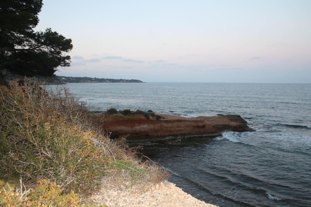 Ferienwohnung Preciosas Vistas Al Mar Y Montana En La Ampolla L'Ampolla Exterior foto