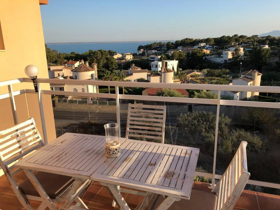 Ferienwohnung Preciosas Vistas Al Mar Y Montana En La Ampolla L'Ampolla Exterior foto